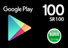 بطاقة هدايا جوجل بلاي بقيمة 100 ريال سعودي + خصم بقيمة 4 ريال سعودي على لعبة Clash of Clans (المتجر السعودي يعمل في المملكة العربية السعودية فقط).