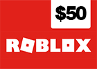 بطاقة روبلوكس 50 دولار (المتجر الأميركي تعمل داخل الولايات المتحده فقط)
