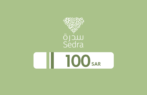 بطاقة هدايا مجوهرات سدرة 100 ريال سعودي