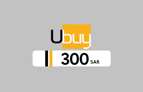 بطاقة هدايا  يوباي 300 ريال سعودي